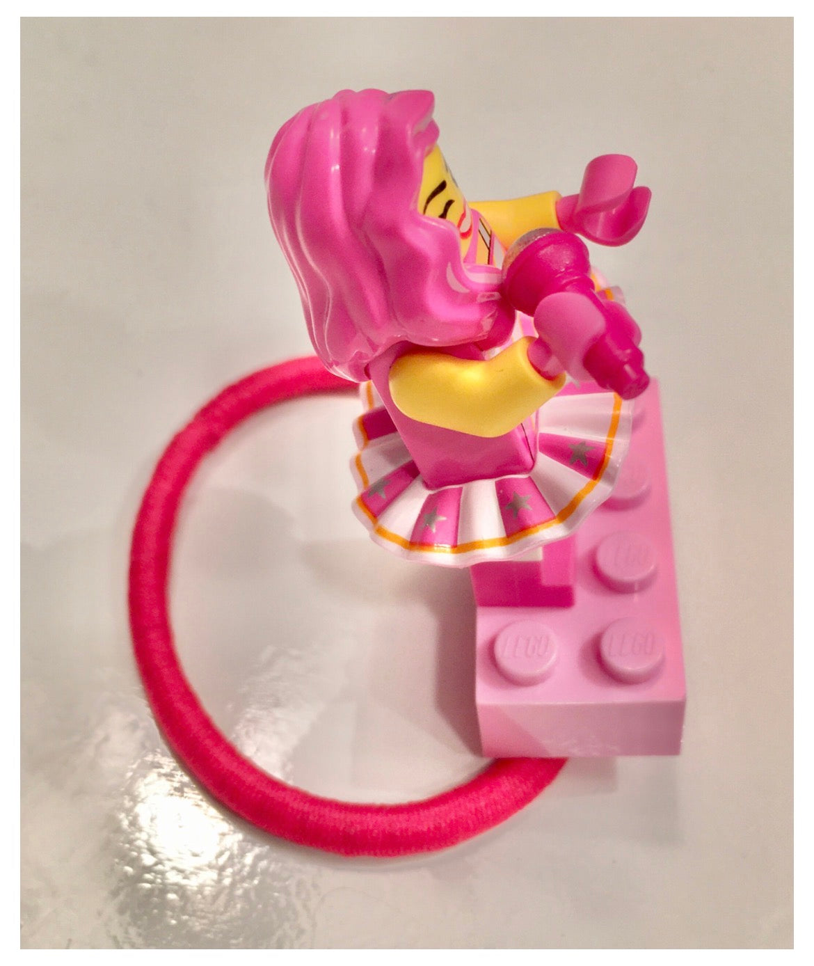 Choose Kindness with the Bubblegum Bricklet | Charm Bracelet, Minifigure Accessory and Hair Band for Kids, Creative Collectors and Adults | Bricklets Studio