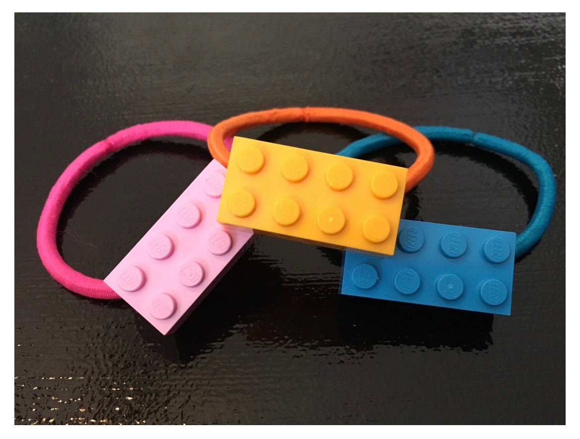 Choose Kindness with the Brilliant Bubblegum Bricklet | Charm Bracelet, Minifigure Accessory and Hair Band for Kids, Creative Collectors and Adults | Bricklets Studio