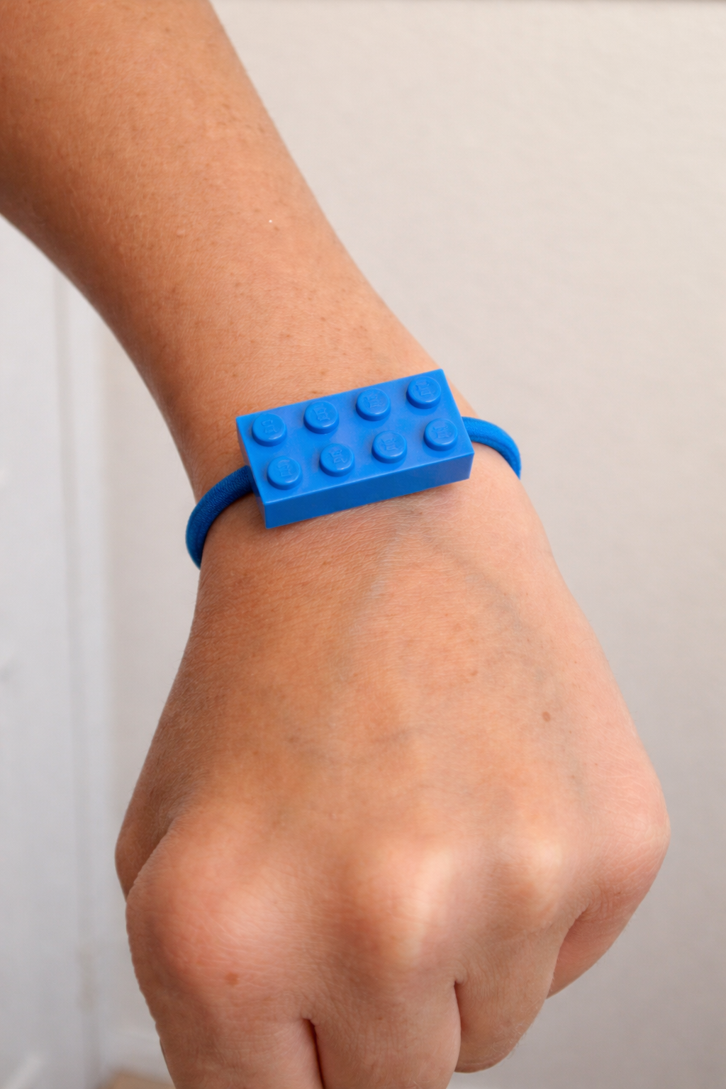 Choose Adventure with the Bold Blue Bricklet | Charm Bracelet, Minifigure Accessory and Hair Band for Kids, Creative Collectors and Adults | Bricklets Studio
