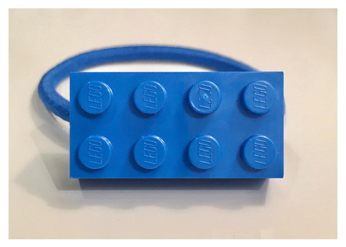 Choose Adventure with the Bold Blue Bricklet | Charm Bracelet, Minifigure Accessory and Hair Band for Kids, Creative Collectors and Adults | Bricklets Studio
