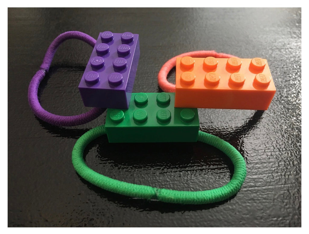 Choose Growth with the Glamorous Green Bricklet | Charm Bracelet, Minifigure Accessory and Hair Band for Kids, Creative Collectors and Adults | Bricklets Studio