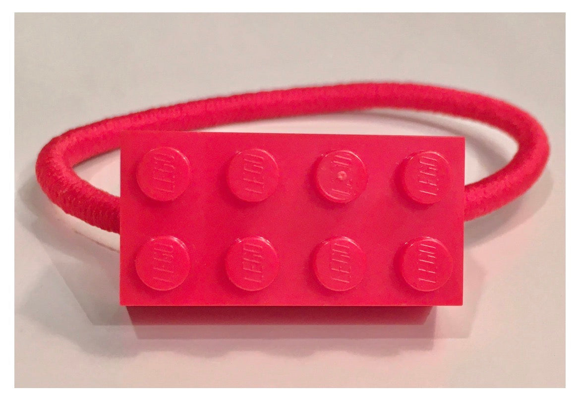 Choose Courage with the Ravishing Red Bricklet | Charm Bracelet, Minifigure Accessory and Hair Band for Kids, Creative Collectors and Adults | Bricklets Studio (Copy)