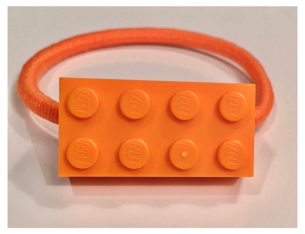 Choose Creativity with the Outstanding Orange Bricklet | Charm Bracelet, Minifigure Accessory and Hair Band for Kids, Creative Collectors and Adults | Bricklets Studio (Copy)