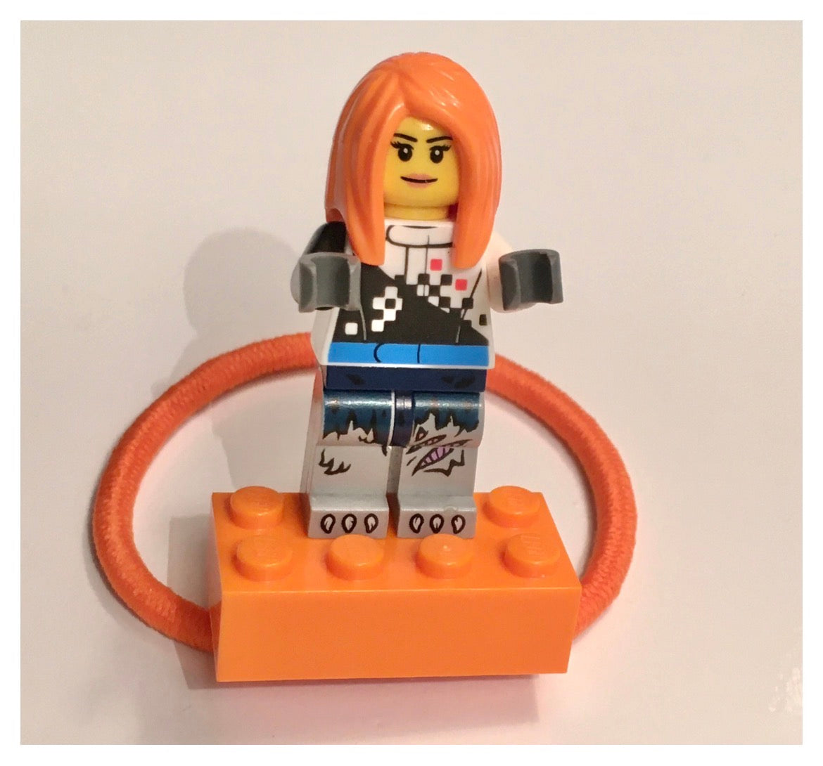 Choose Creativity with the Outstanding Orange Bricklet | Charm Bracelet, Minifigure Accessory and Hair Band for Kids, Creative Collectors and Adults | Bricklets Studio (Copy)