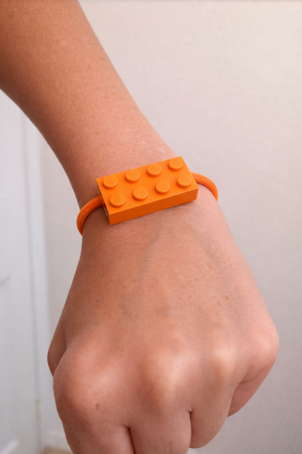 Choose Creativity with the Outstanding Orange Bricklet | Charm Bracelet, Minifigure Accessory and Hair Band for Kids, Creative Collectors and Adults | Bricklets Studio (Copy)